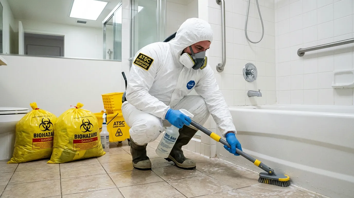 Decontamination equipment deployed for Blood Cleanup in Lithia Springs